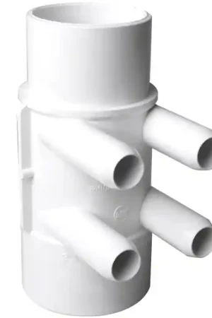 Acheter Direct Nourrice 2" M/F à 4 sorties lisses 3/4" M+