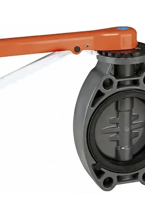 Válvula de mariposa PVC Ø 200 - 225 serie standard EPDM de Cepex Produit De Marque